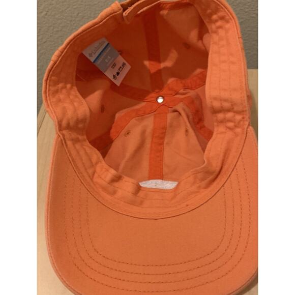 Columbia Sportswear Patch Womens Orange Adjustable Strapback Hat Size O/S - Picture 6 of 9